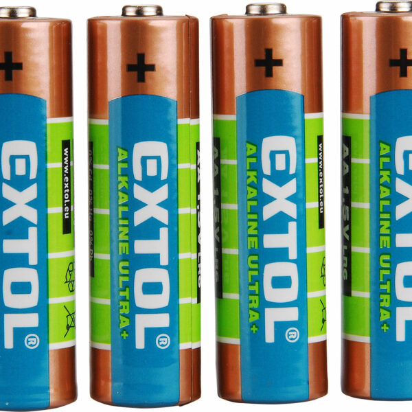 Alkalická batéria 4ks, 1,5V