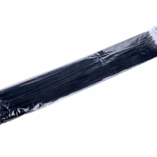 Čierne sťahovacie pásky, 12,4x900mm, 50ks, pr.265mm, 120kg, nylon PA66
