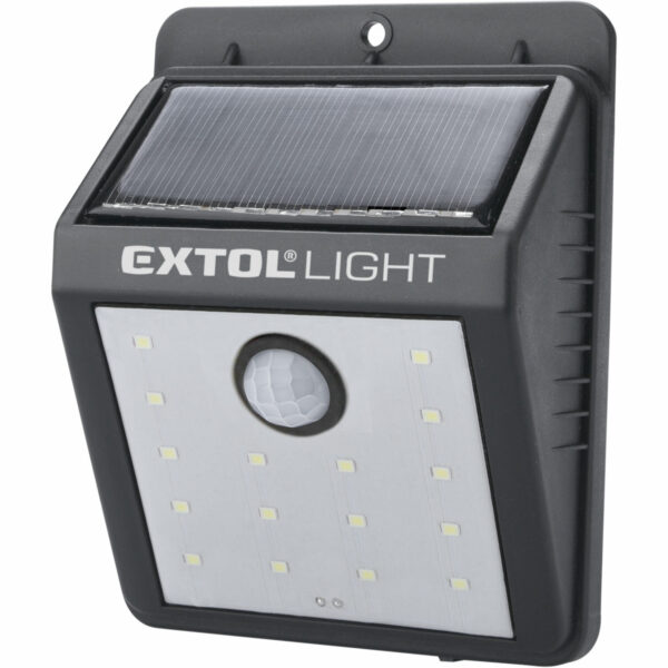 LED svietidlo solárne s pohybovým senzorom, 16xLED, 120 lm, IPX4,