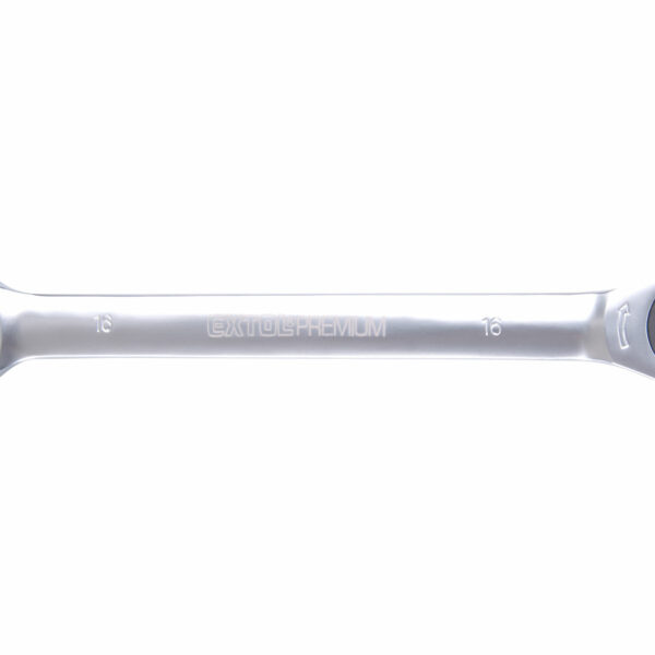 Očko-vidlicový kľúč, račňový, 72 zubov, 16mm
