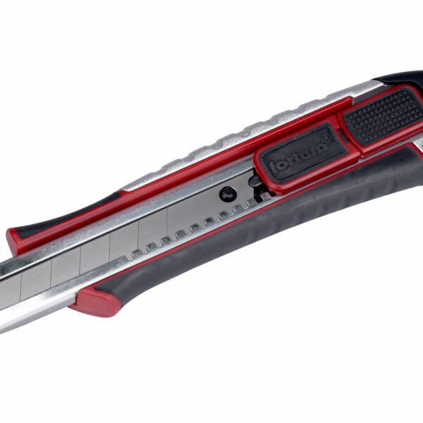 Univerzálny nôž olamovací so samozatváraním, 18mm, kovový, kovová výstuž, Auto-lock